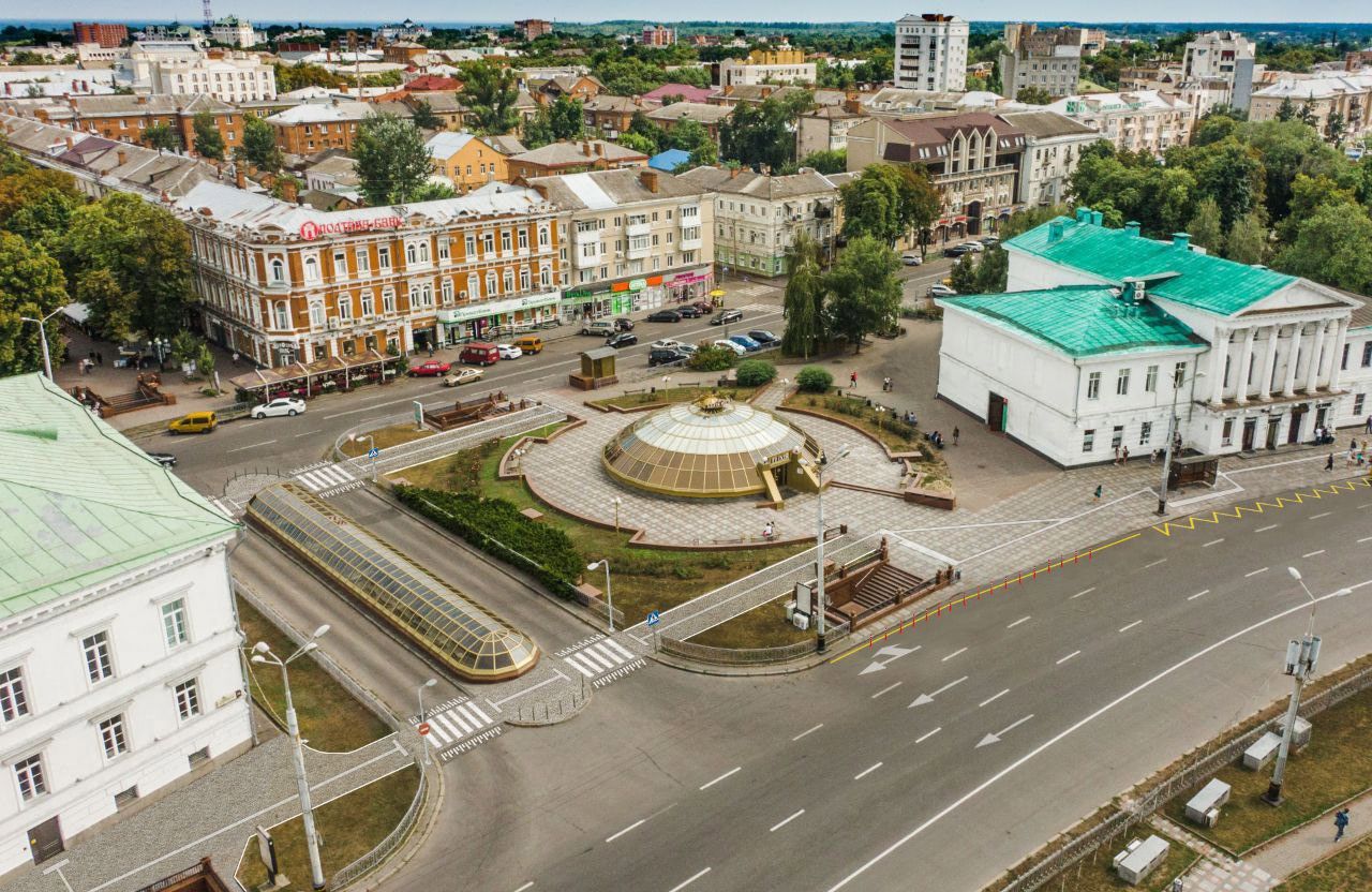 Безбар’єрний маршрут в Полтаві:
